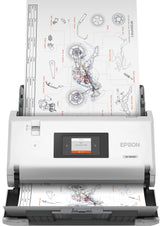Epson DS-30000 Escáner alimentado con hojas 600 x 600 DPI A3 Blanco