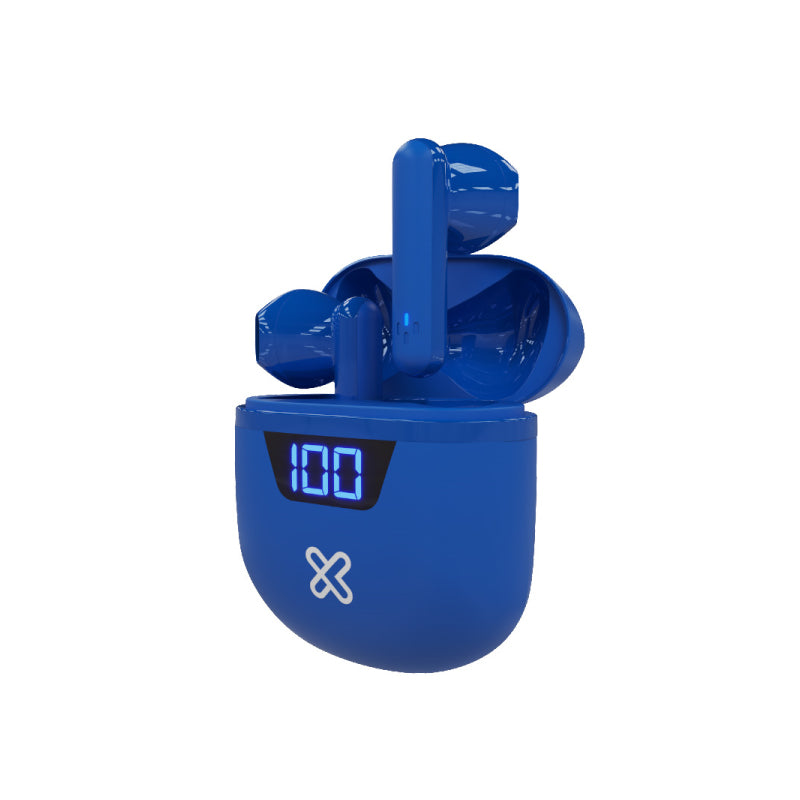 Klip Xtreme Touchbuds Auriculares True Wireless Stereo (TWS) Intra auditivo Llamadas/Música USB Tipo C Bluetooth Azul