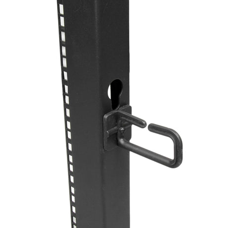 StarTech.com Rack 25U Móvil de Marco Abierto de 4 Columnas para Servidores - Rack de Cuatro Columnas 19 Pulgadas para Eq
