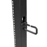 StarTech.com Rack 18U Móvil de Marco Abierto de 4 Columnas para Servidores - Rack de Cuatro Columnas de 19 Pulgadas para