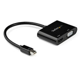 StarTech.com Adaptador Mini DisplayPort a HDMI o VGA - 4K 60Hz Adaptadores de cable de vídeo Mini DisplayPort HDMI + VGA