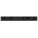 StarTech.com Divisor HDMI de 2 Puertos - de 4K 60Hz con Escalador Incorporado escaladores de vídeo Negro Metal Si 60 Hz