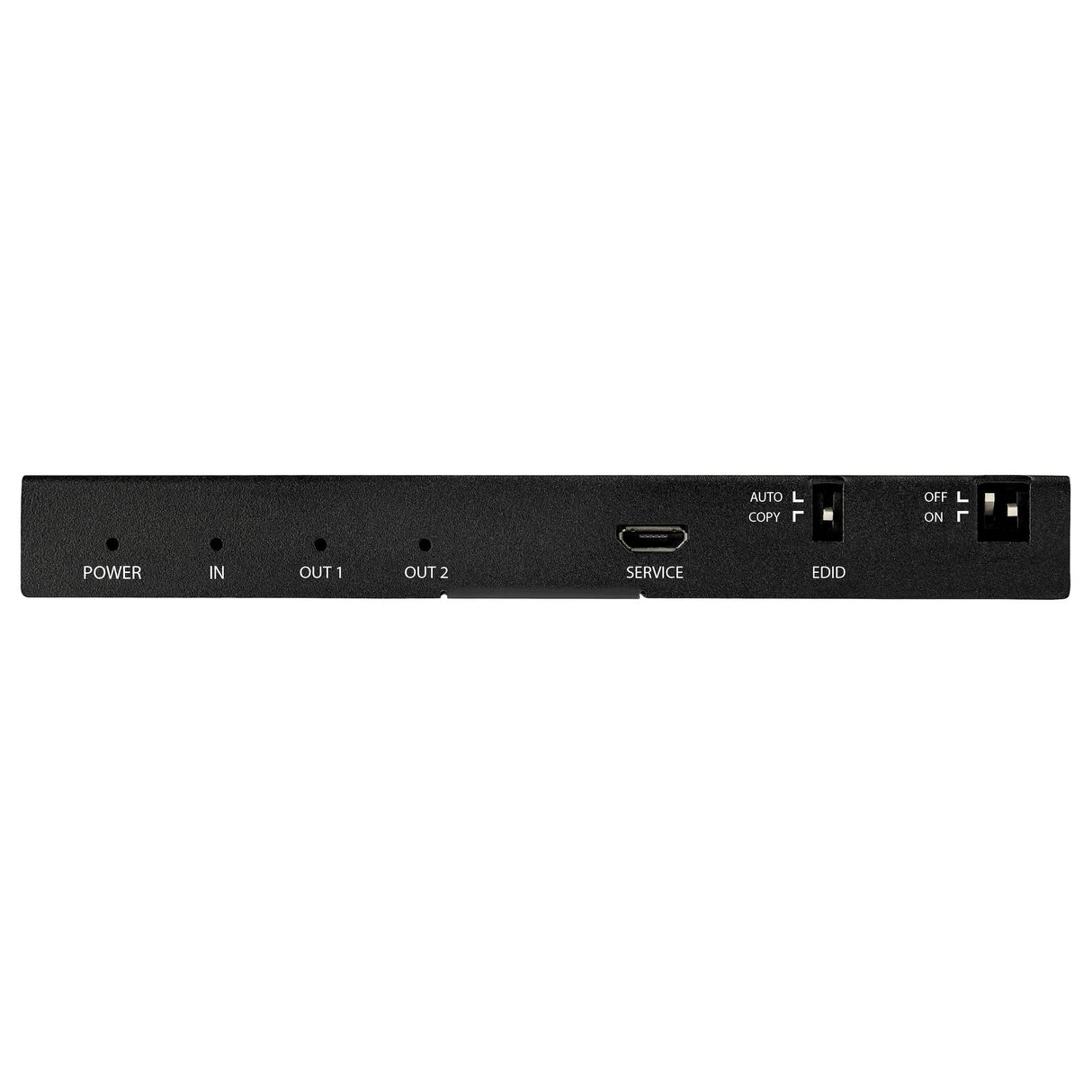 StarTech.com Divisor HDMI de 2 Puertos - de 4K 60Hz con Escalador Incorporado escaladores de vídeo Negro Metal Si 60 Hz