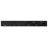 StarTech.com Divisor HDMI de 2 Puertos - de 4K 60Hz con Escalador Incorporado escaladores de vídeo Negro Metal Si 60 Hz