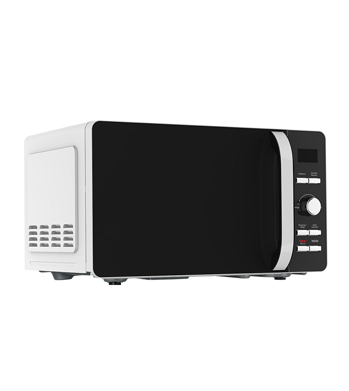 WINIA KOS-61HW microondas Negro, Blanco Solo microondas Mostrador 19.8 L 700 W, Pantalla incorporada, LED