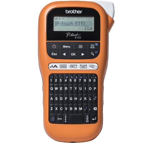 ROTULADORA INDUSTRIAL PTE110 PORTÁTIL IDEAL PARA ELECTRICISTAS E INSTALADORES IMPRIME ETIQUETAS DE 6MM HASTA 12MM DE ANC
