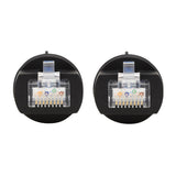 Tripp Lite N200P-010BL-IND Cable Ethernet UTP Cat6 Industrial, RJ45 M/M, 100W PoE, CMR-LP, IP68, Azul, 3.05 m [10 pies]