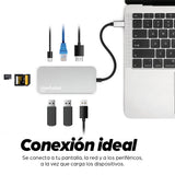 MANHATTAN Docking Station 130615, 4 Puertos USB, HDMI, Compatible con Windows