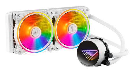 XPG LEVANTE X 240 Blanco sistemas de refrigeración para ordenadores Procesador Sistema de refrigeración híbrido 12 mm LGA 2066