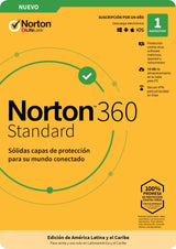 Norton Norton 360 Standard software de seguridad Seguridad de antivirus Licencia Base Español