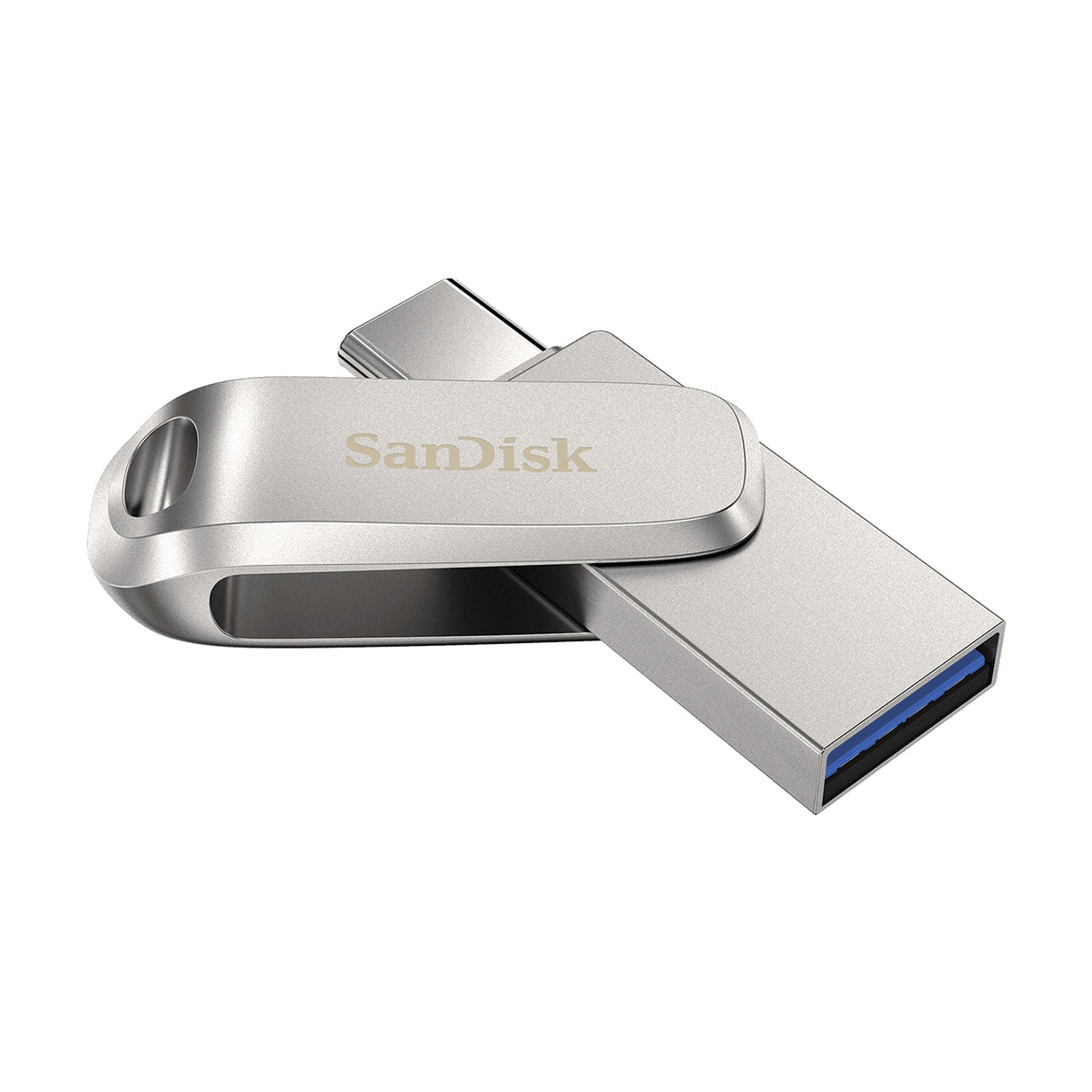 SanDisk Ultra Dual Drive Luxe unidad flash USB 256 GB USB Type-A / USB Type-C 3.2 Gen 1 (3.1 Gen 1) Acero inoxidable