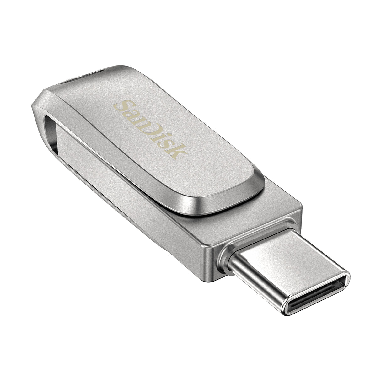 SanDisk Ultra Dual Drive Luxe unidad flash USB 64 GB USB Type-A / USB Type-C 3.2 Gen 1 (3.1 Gen 1) Acero inoxidable