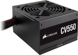 Fuente de Poder Corsair CV550 550W ATX 12V 80 Plus Bronze 24 pin Fan 120mm Negro