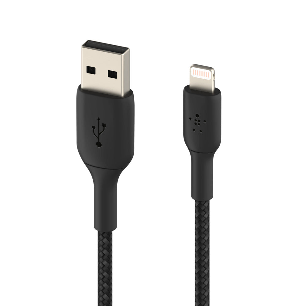Belkin CAA002BT1MBK cable de conector Lightning 1 m Negro