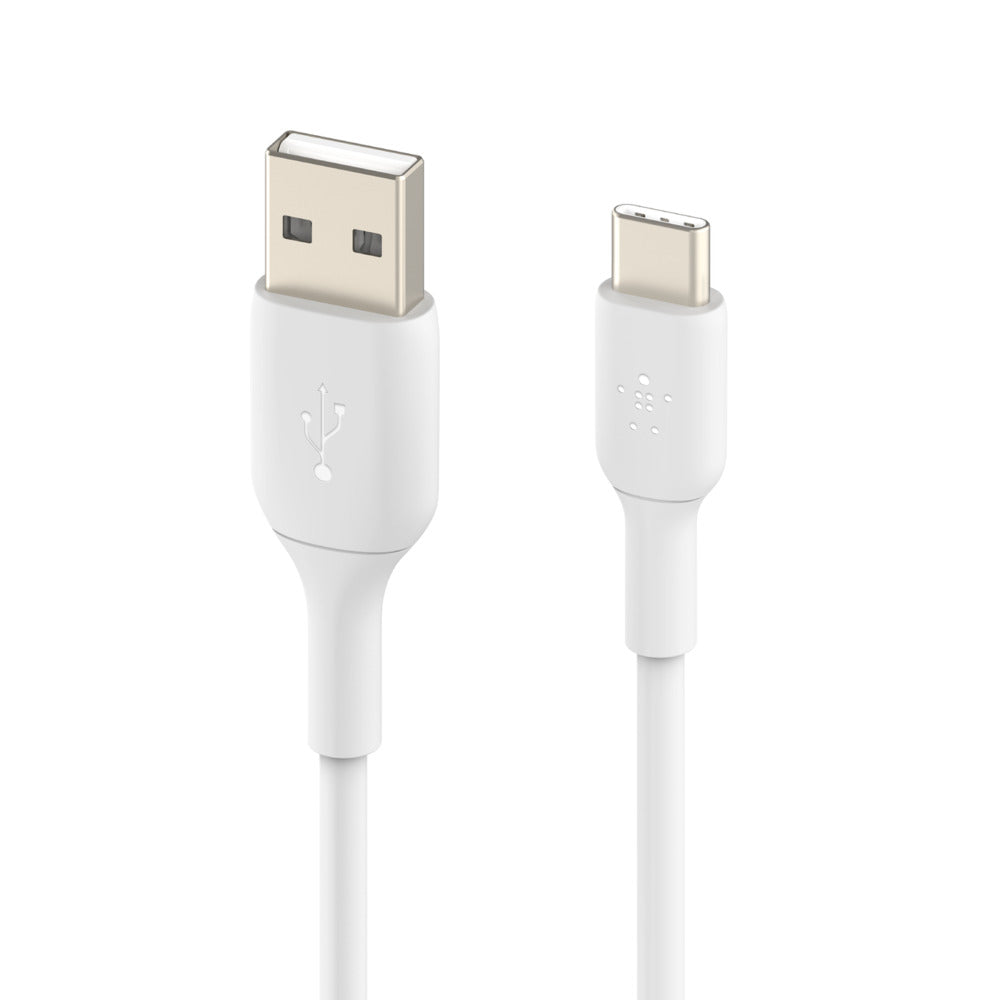 Belkin CAB001BT2MWH cable USB 2 m USB A USB C Blanco