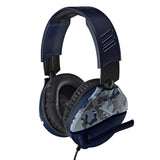 Turtle Beach Recon 70 Camo Azul PlayStation Auriculares Multiplataforma para Juegos PS5, PS4, Xbox Series X|S, Xbox One, PC y Mobile
