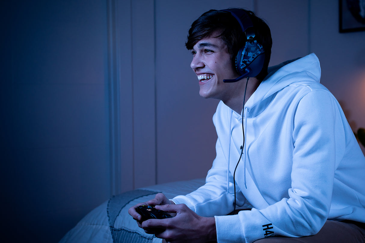 Audífonos Turtle Beach EarForce Recon 70 Diadema Alámbrico 3.5mm Cable 1.2m PlayStation Azul Camuflaje