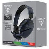 Audífonos Turtle Beach EarForce Recon 70 Diadema Alámbrico 3.5mm Cable 1.2m PlayStation Azul Camuflaje
