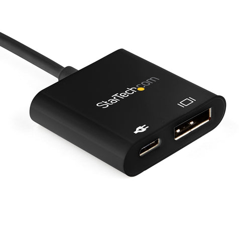 StarTech.com Cable de 1m USB-C a DisplayPort 1.4 HBR3 con Entrega de Alimentación PD de 60W - Convertidor Adaptador de V