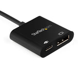 StarTech.com Cable de 1m USB-C a DisplayPort 1.4 HBR3 con Entrega de Alimentación PD de 60W - Convertidor Adaptador de V