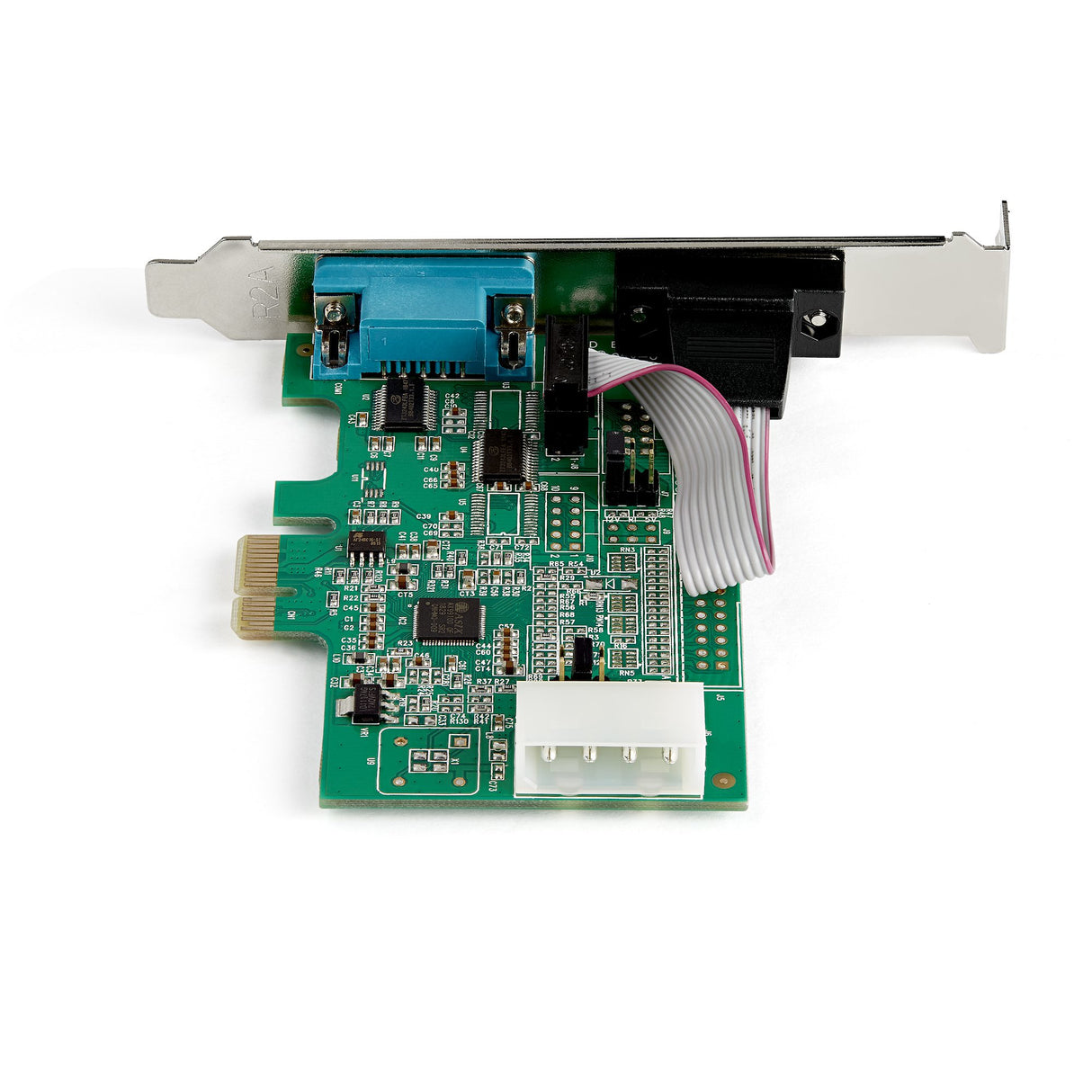 StarTech.com Tarjeta PCI Express Adaptadora de 2 Puertos Serie RS232 - Tarjeta Controladora Serial PCIe RS232 - PCIe a DB9 UART16950 - Tarjeta de Expansión - Windows y Linux tarjetas y adaptadores de interfaz PCIe De serie PCIe 1.1 2