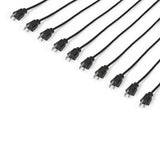 StarTech.com PXT1011010PK Cable Negro Macho Hembra 3 m