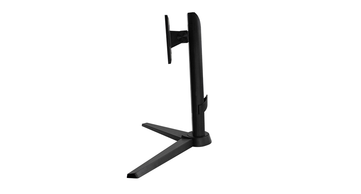 Soporte Monitor Game Factor VESA Ajustable en Altura, Escritorio Negro SMG500, Capacidad 10kg