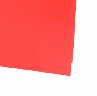 Techmakro KITCARP20RJ carpeta Cartón, Cloruro de polivinilo (PVC) Rojo Carta, Folder de archivo convencional, Mate, 650 