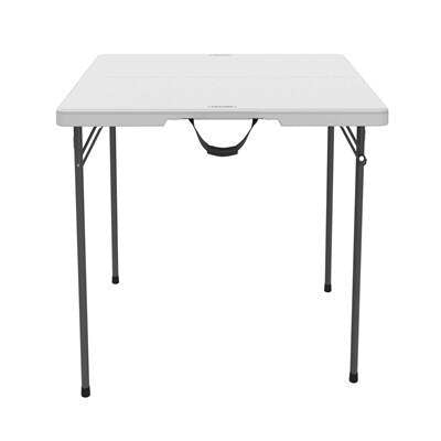 MESA PLEGABLE LIFETIME 86.3 CM X 86.3 CM BLANCA CUADRADA 80273