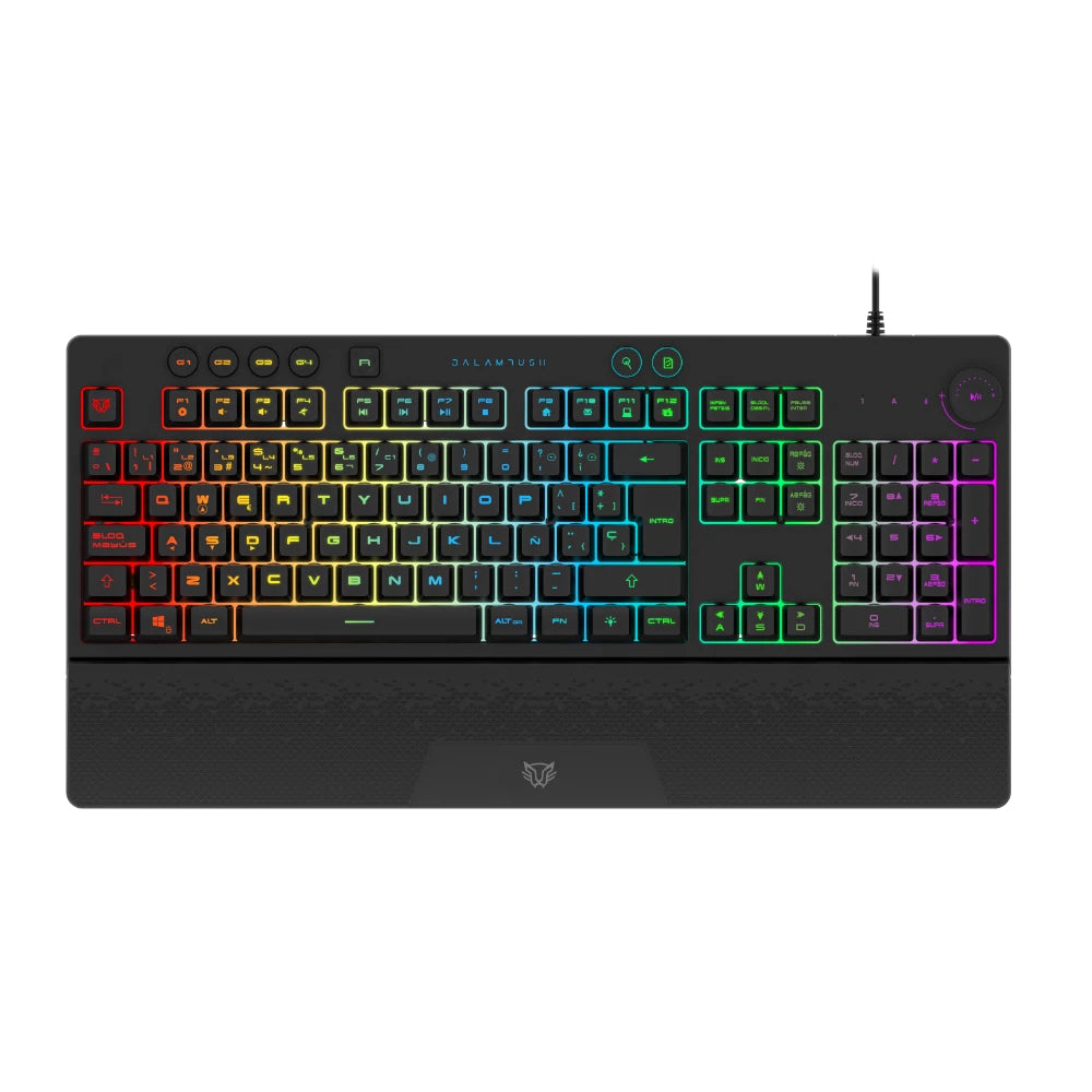 Balam Rush BR-936903 teclado Ratón incluido Juego USB Negro