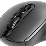 Klip Xtreme KMW-410BK ratón Universal Ambidiestro RF inalámbrico Óptico 1600 DPI, Negro