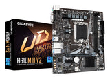 GIGABYTE H610M H V2 Placa base - Compatible con procesadores Intel Core 14th CPUs, 4+1+1 Hybrid Digital VRM, up to 5600MHz DDR5, 1xPCIe 3.0 M.2, GbE LAN, USB 3.2 Gen 1 placas base Intel LGA 1700 LGA 1700 96 GB