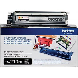 Brother TN-210BK Cartucho de Tinta 1 pieza(s) 2200 páginas Original Negro