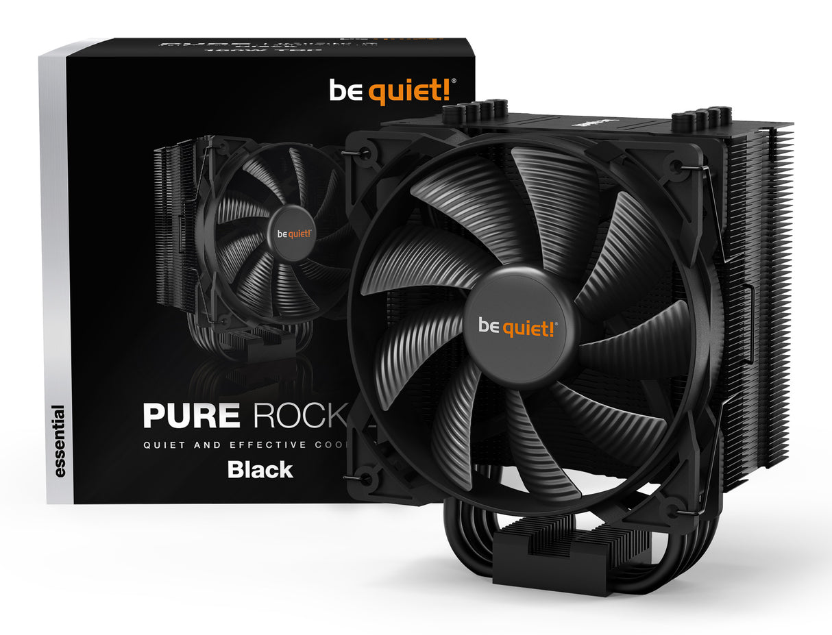 be quiet! Pure Rock 2 sistemas de refrigeración para ordenadores Procesador Refrigerador de aire 12 mm 1500 RPM