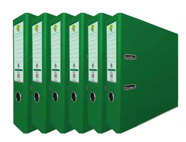 Techmakro KITCARP6NVDB carpeta Cartón, Cloruro de polivinilo (PVC) Verde Carta, Folder de archivo convencional, 650 hoja