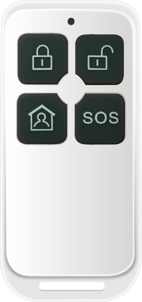 Imou ARA23-SW mando a distancia RF inalámbrico Sistema de seguridad Botones, Negro, Blanco