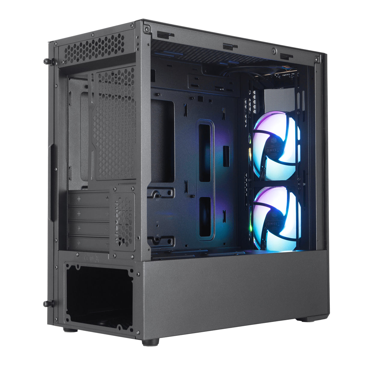 Cooler Master MasterBox MB311L ARGB Mini Tower Negro, Micro ATX, Mini-ITX, Red