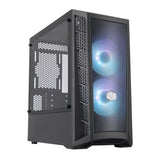 Cooler Master MasterBox MB311L ARGB Mini Tower Negro, Micro ATX, Mini-ITX, Red