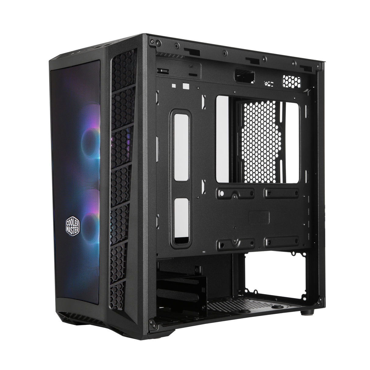 Cooler Master MasterBox MB311L ARGB Mini Tower Negro, Micro ATX, Mini-ITX, Red