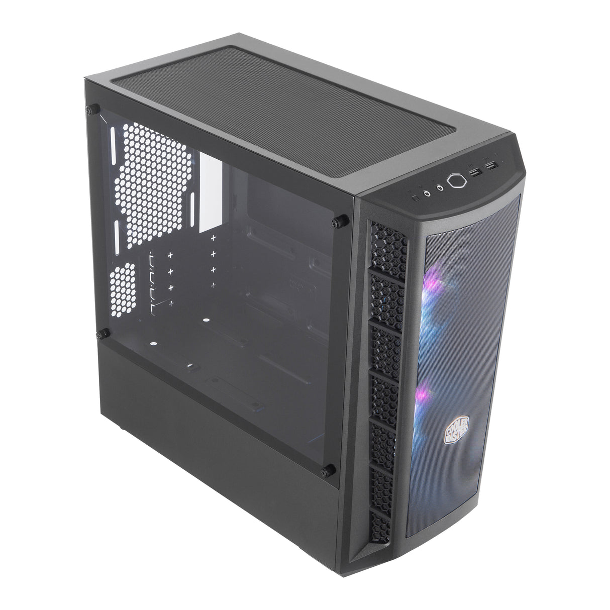 Cooler Master MasterBox MB311L ARGB Mini Tower Negro, Micro ATX, Mini-ITX, Red