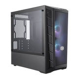 Cooler Master MasterBox MB311L ARGB Mini Tower Negro, Micro ATX, Mini-ITX, Red