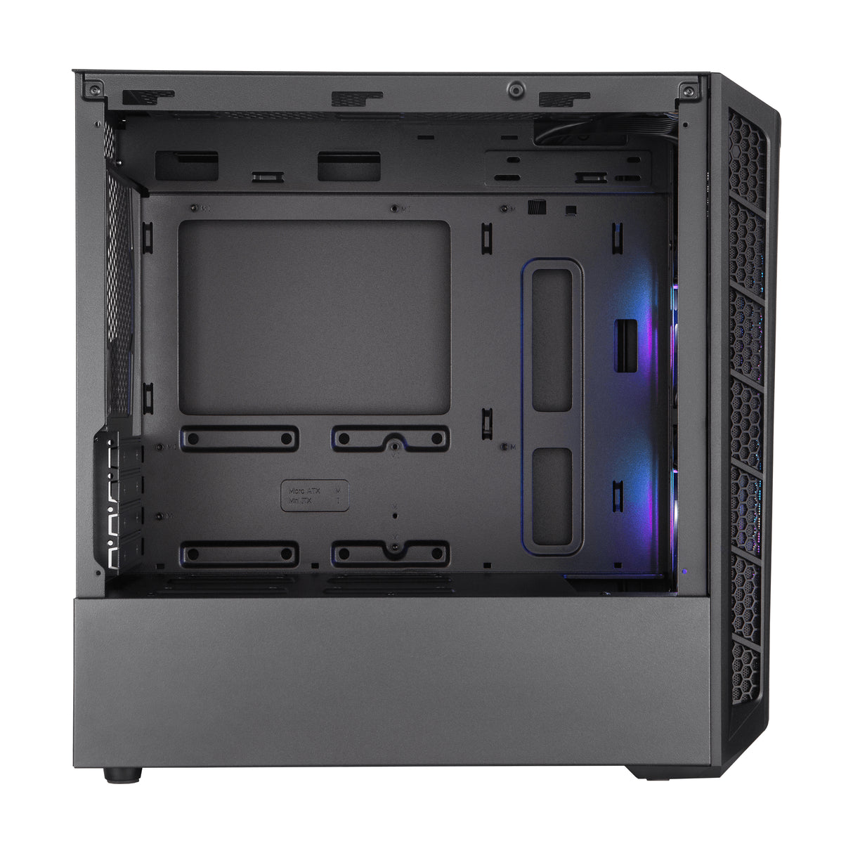 Cooler Master MasterBox MB311L ARGB Mini Tower Negro, Micro ATX, Mini-ITX, Red
