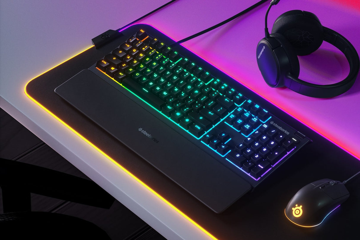 Steelseries Apex 3 teclado Juego USB Negro
