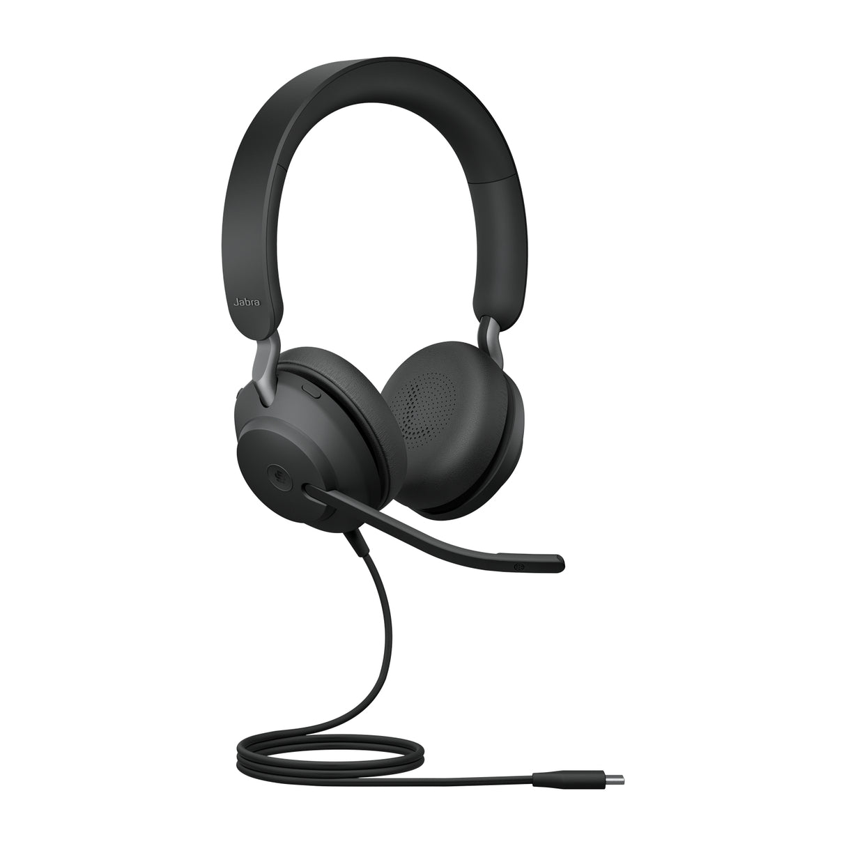 Jabra Evolve2 40 SE Auriculares Alámbrico Diadema Llamadas/Música USB Tipo C Negro, 20 - 20000 Hz, 188 g