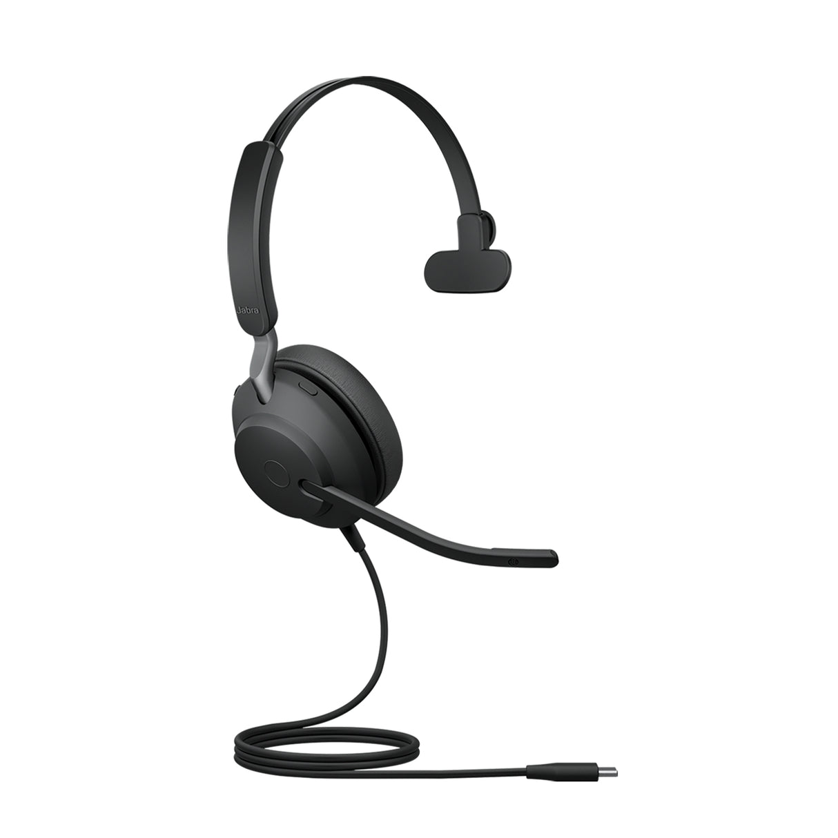 Jabra Evolve2 40 SE Auriculares Alámbrico Diadema Llamadas/Música USB Tipo C Negro, 20 - 20000 Hz, 113 g
