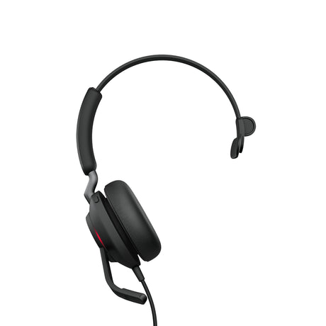 Jabra Evolve2 40 SE Auriculares Alámbrico Diadema Llamadas/Música USB Tipo C Negro, 20 - 20000 Hz, 113 g
