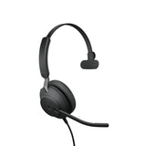 Jabra Evolve2 40 SE Auriculares Alámbrico Diadema Llamadas/Música USB tipo A Negro, 20 - 20000 Hz, 113 g