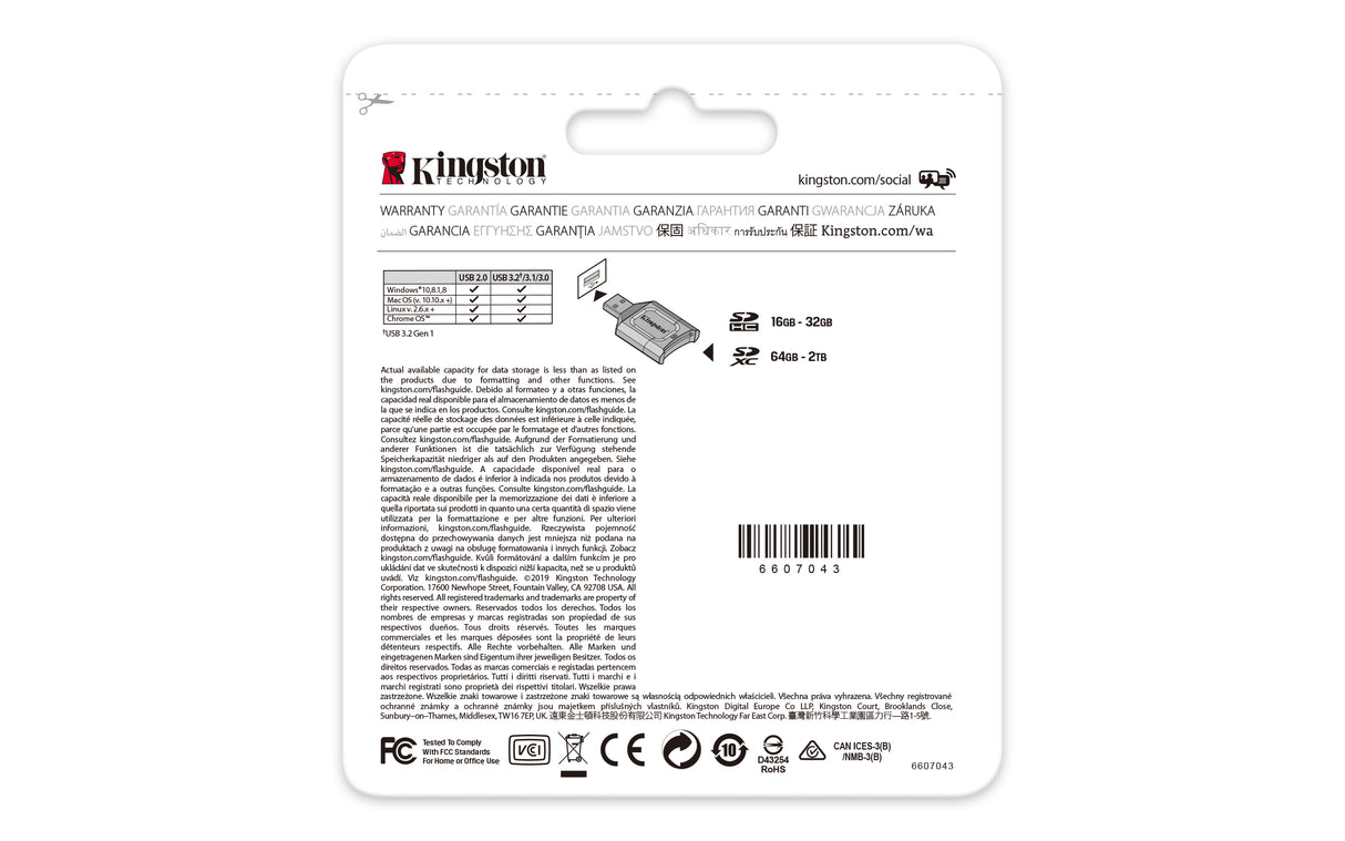 Kingston Technology Canvas React Plus Memoria Flash 64 GB SD 300 MB/s 260 MB/s