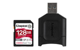 Kingston Technology Canvas React Plus Memoria Flash 128 GB SD 300 MB/s 260 MB/s