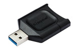 Kingston Technology MobileLite Plus lector de tarjetas SD Negro USB 3.2 Gen 1 (3.1 Gen 1) Type-A 51,8 mm